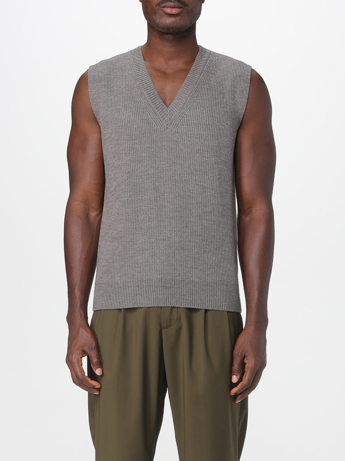 BARENA WESTE: Pullover herren Barena, Wallnuss - Img 1