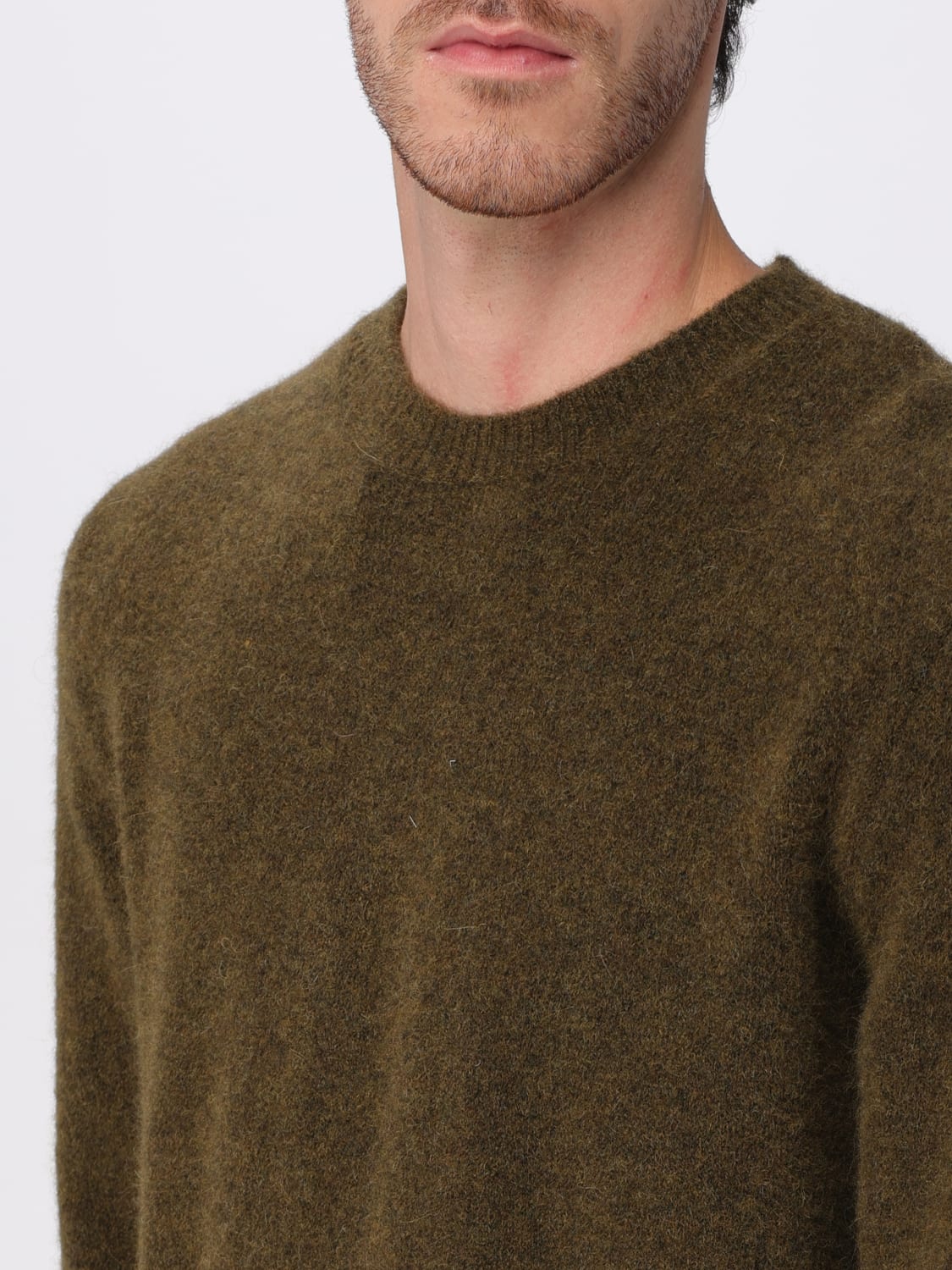 BARENA SWEATER: Sweater men Barena, Green - Img 3