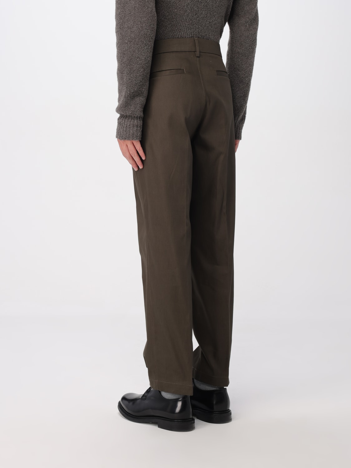 BARENA TROUSERS: Trousers men Barena, Green - Img 3