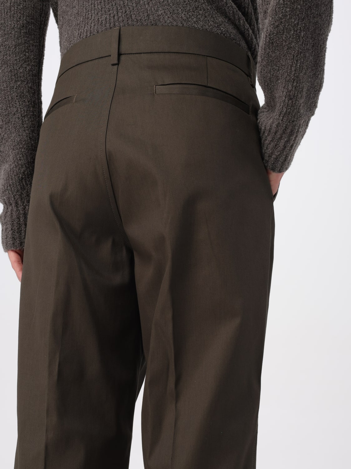 BARENA TROUSERS: Trousers men Barena, Green - Img 4