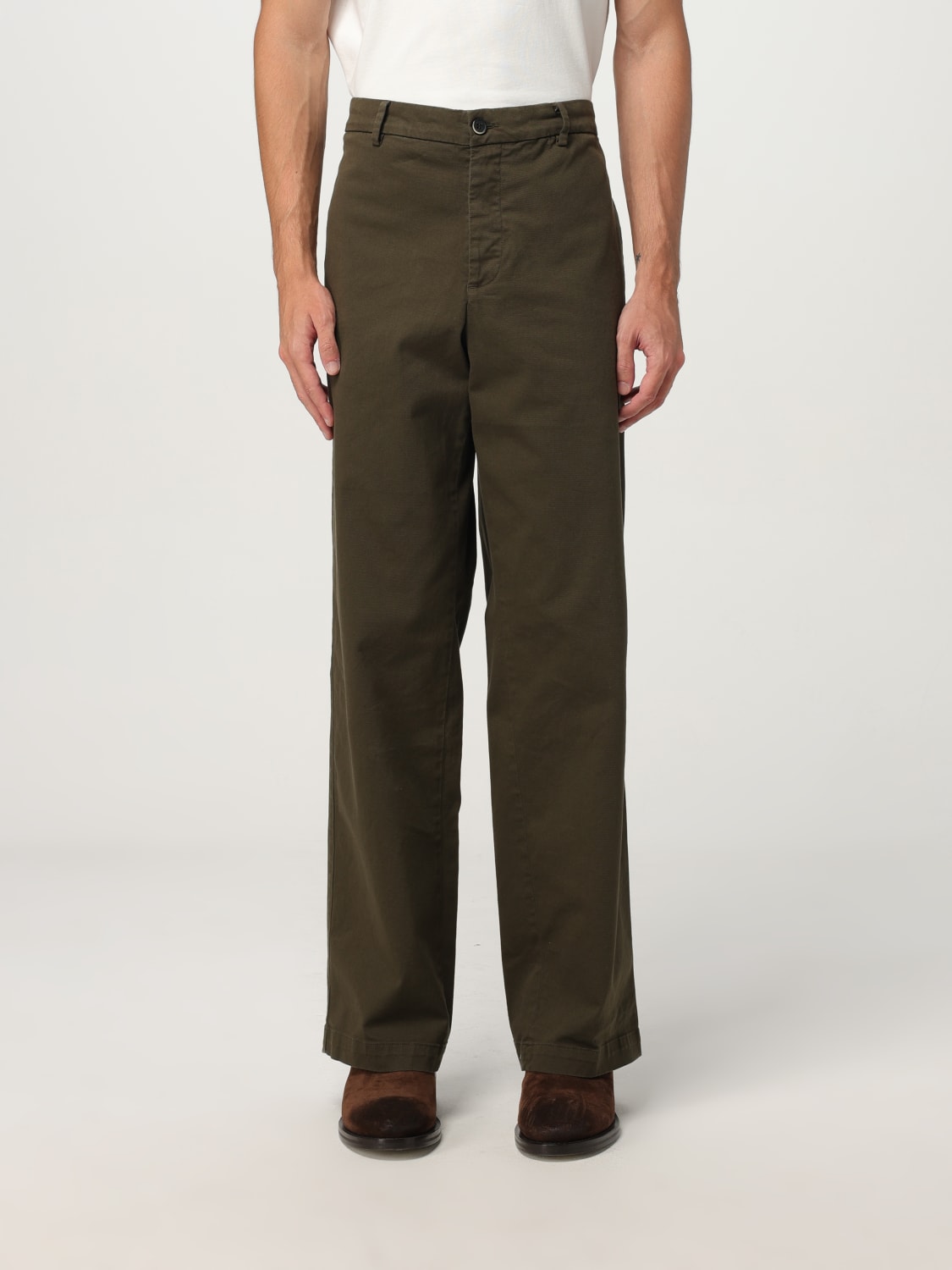 BARENA PANTS: Pants men Barena, Green - Img 1