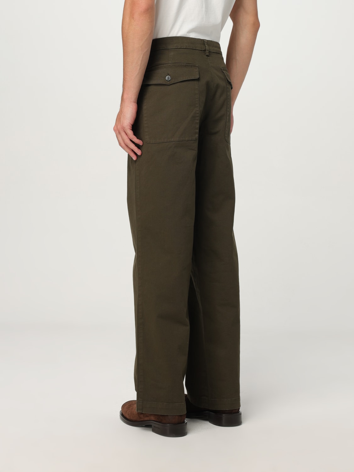 BARENA PANTS: Pants men Barena, Green - Img 2