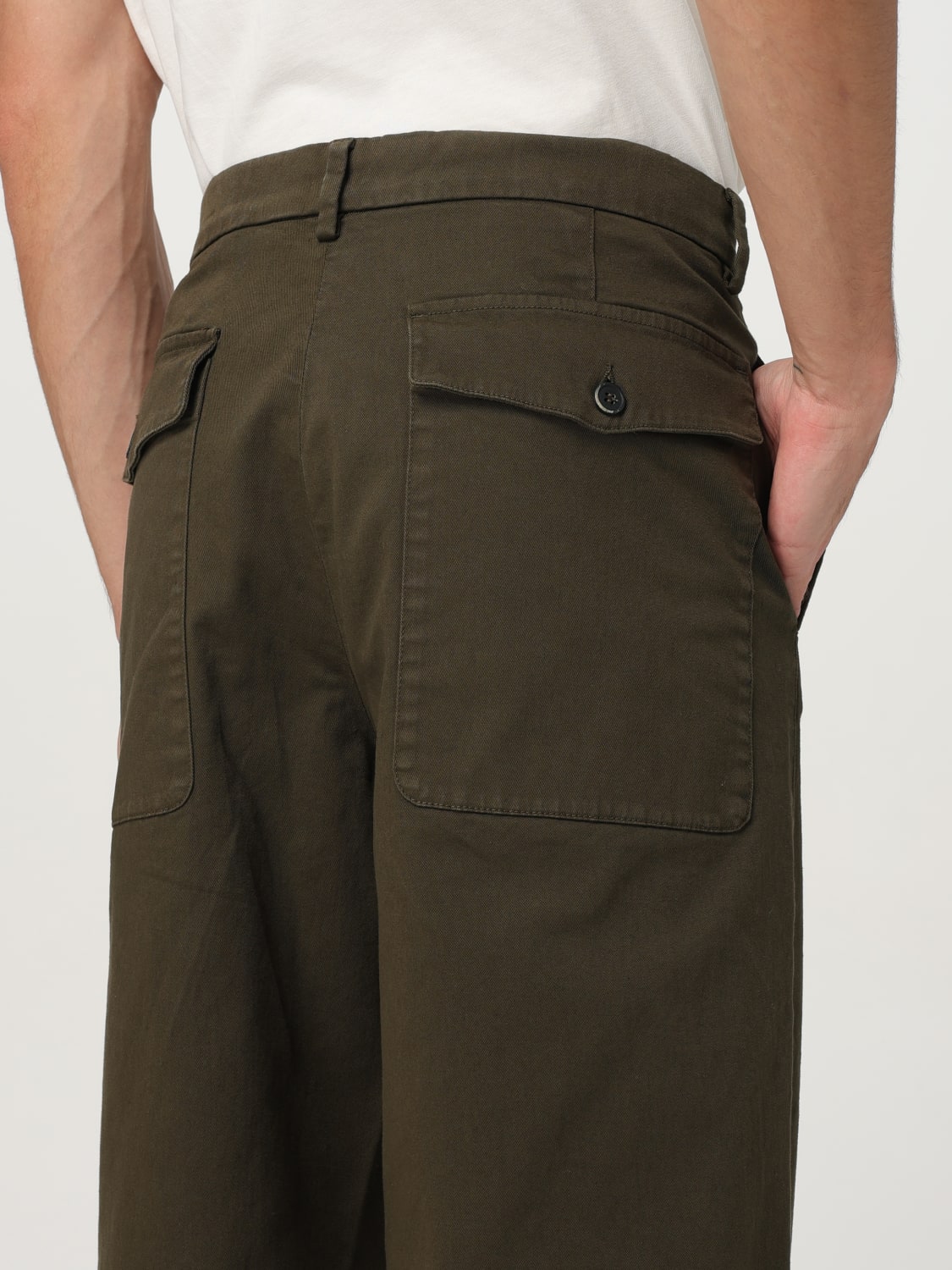 BARENA PANTS: Pants men Barena, Green - Img 3