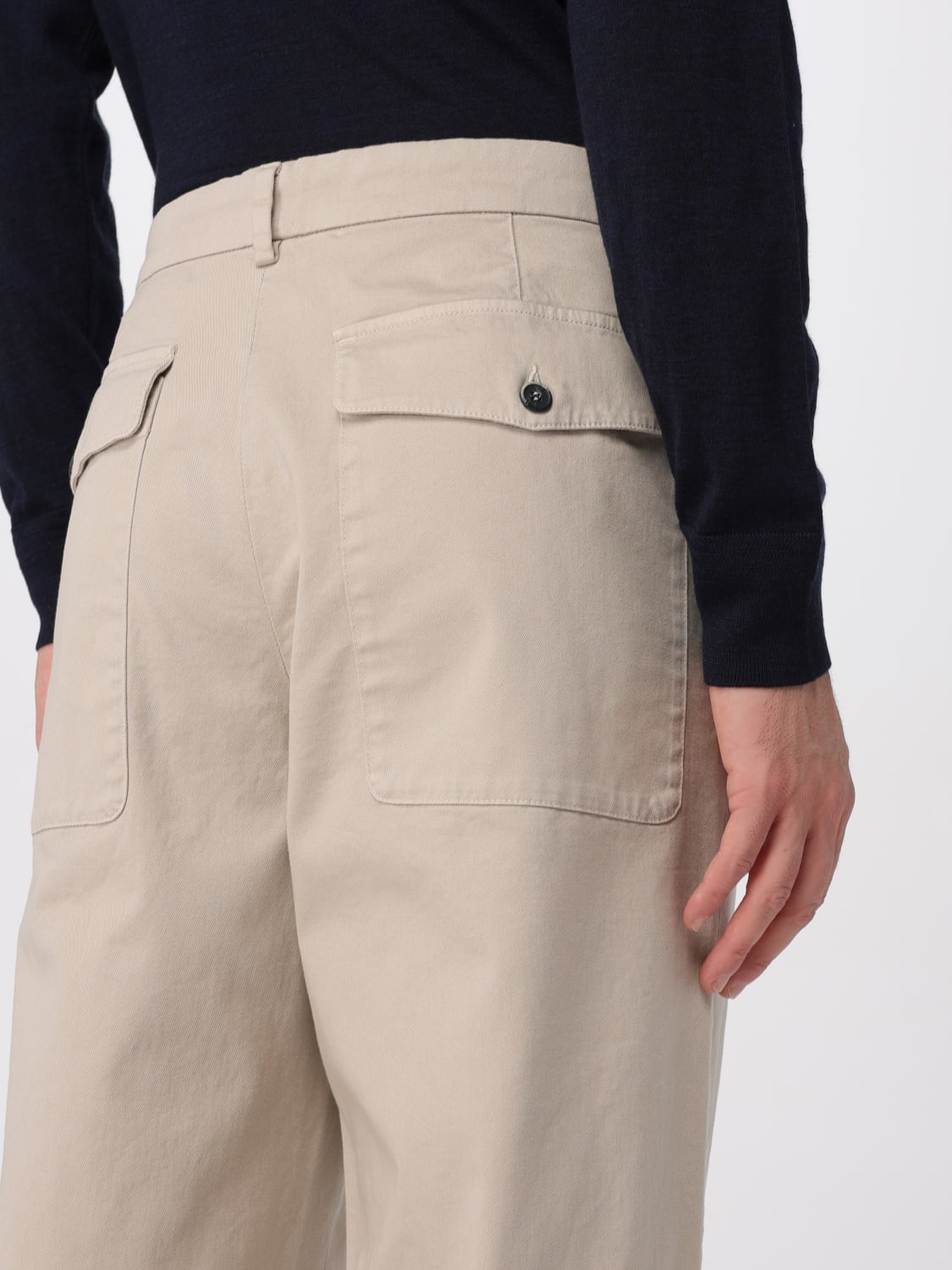 BARENA PANTS: Pants men Barena, Grey - Img 3