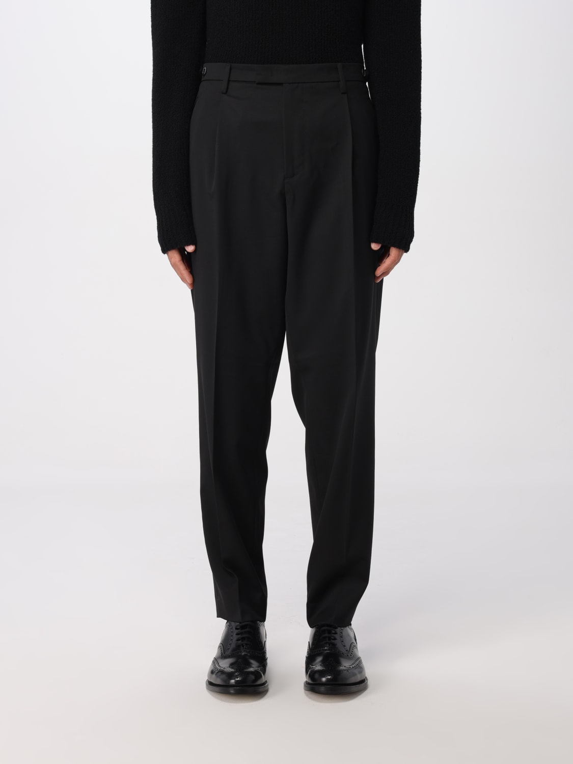 BARENA TROUSERS: Trousers men Barena, Black - Img 1