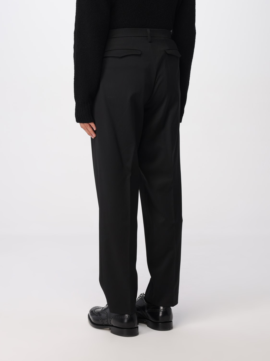 BARENA TROUSERS: Trousers men Barena, Black - Img 3