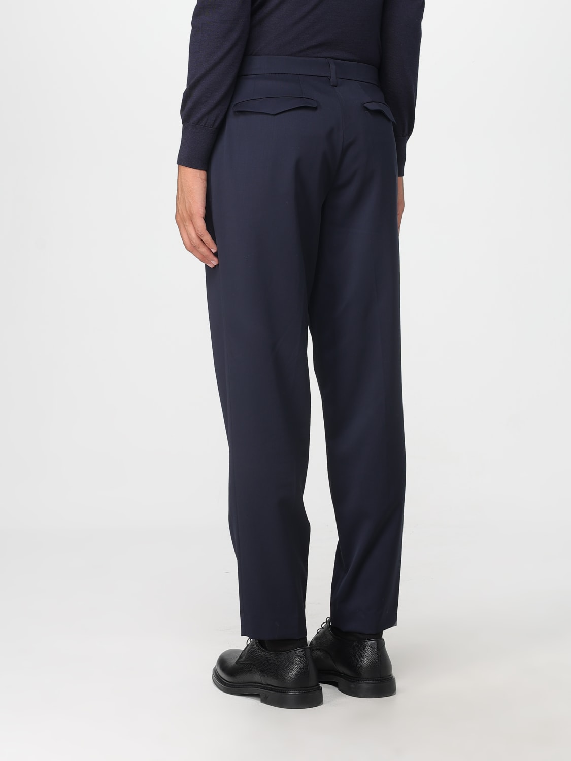 BARENA PANTALONES: Pantalón hombre Barena, Azul Marino - Img 2