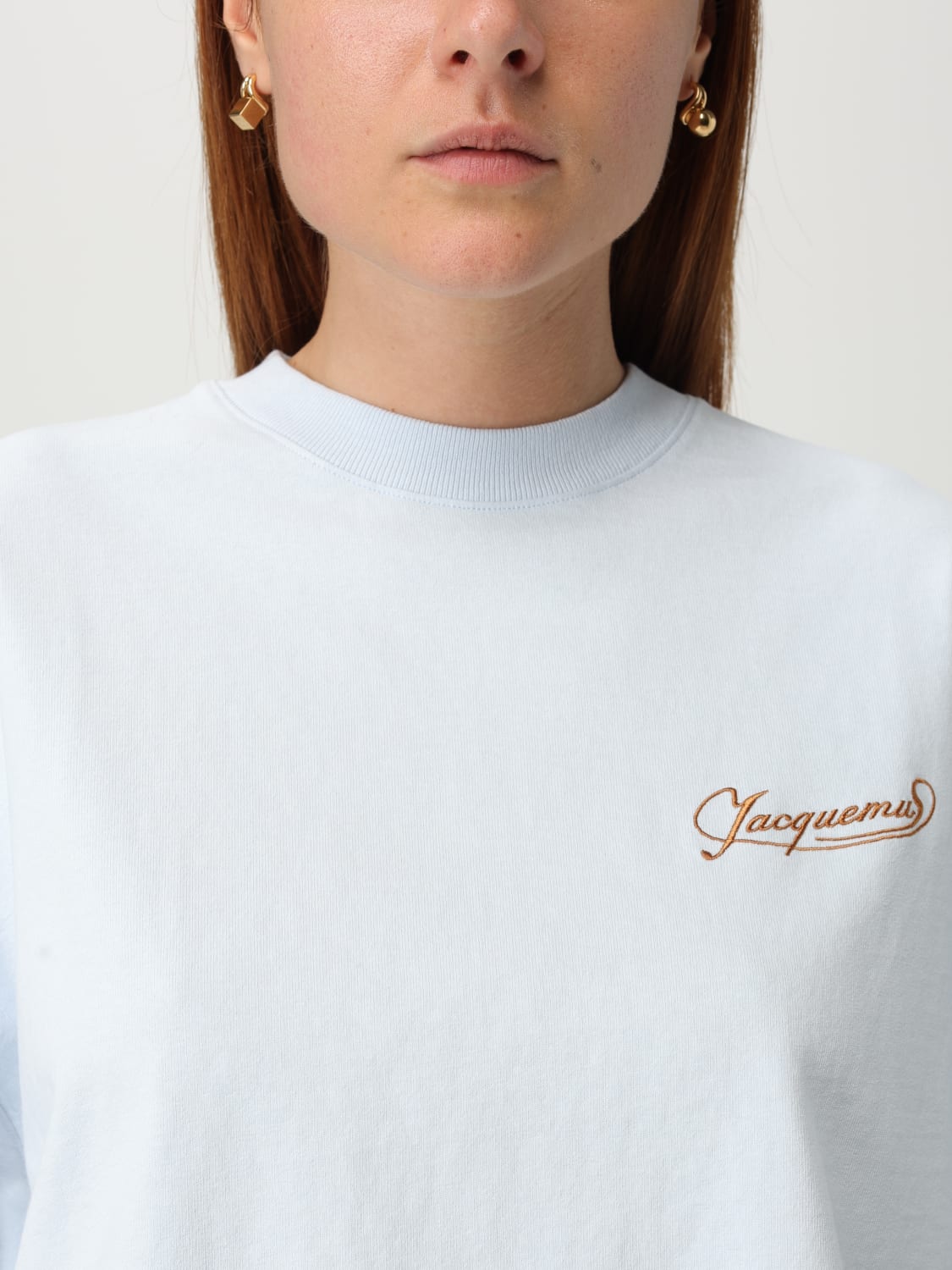 JACQUEMUS GIOIELLO: Orecchini Jacquemus in ottone , Oro - Img 2