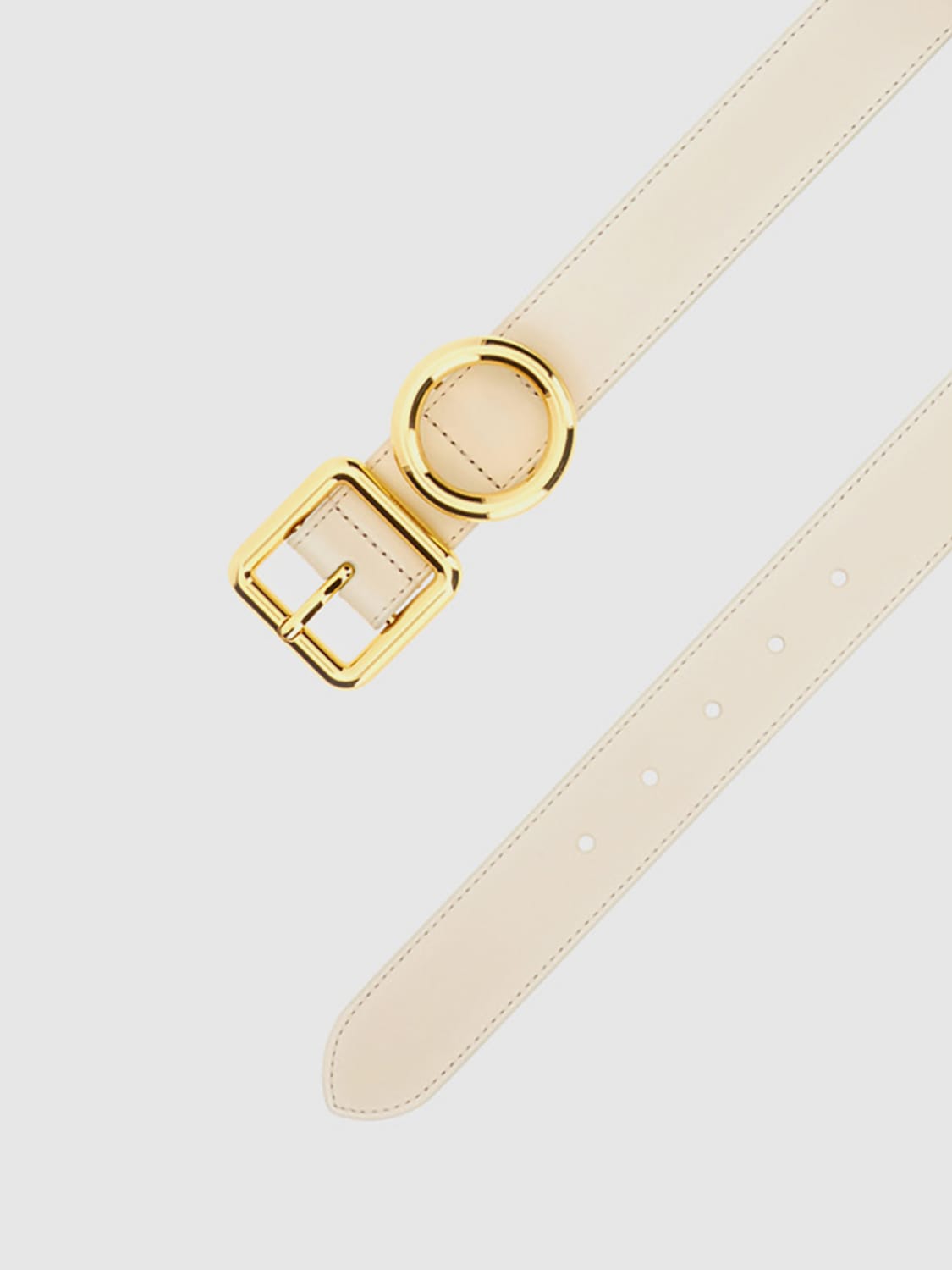 JACQUEMUS BELT: Belt woman Jacquemus, White - Img 2