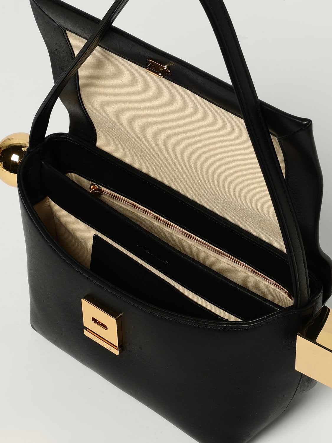 JACQUEMUS SHOULDER BAG: Shoulder bag woman Jacquemus, Black - Img 5