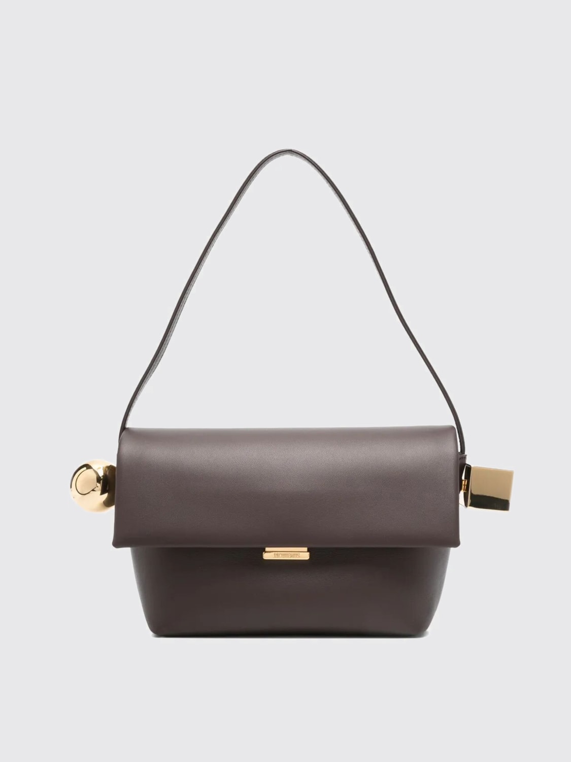 JACQUEMUS SHOULDER BAG: Shoulder bag woman Jacquemus, Brown - Img 1