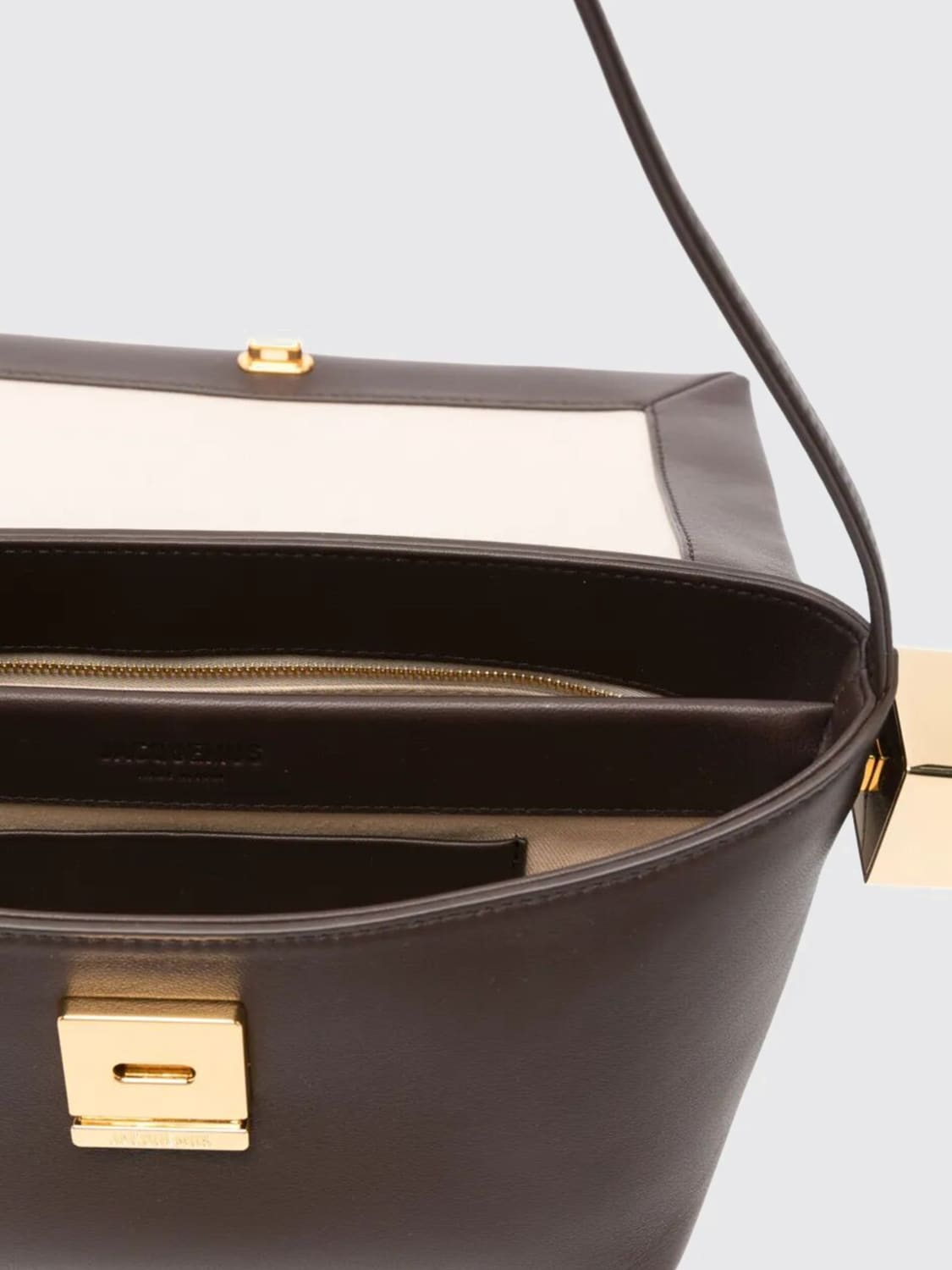 JACQUEMUS SHOULDER BAG: Shoulder bag woman Jacquemus, Brown - Img 4