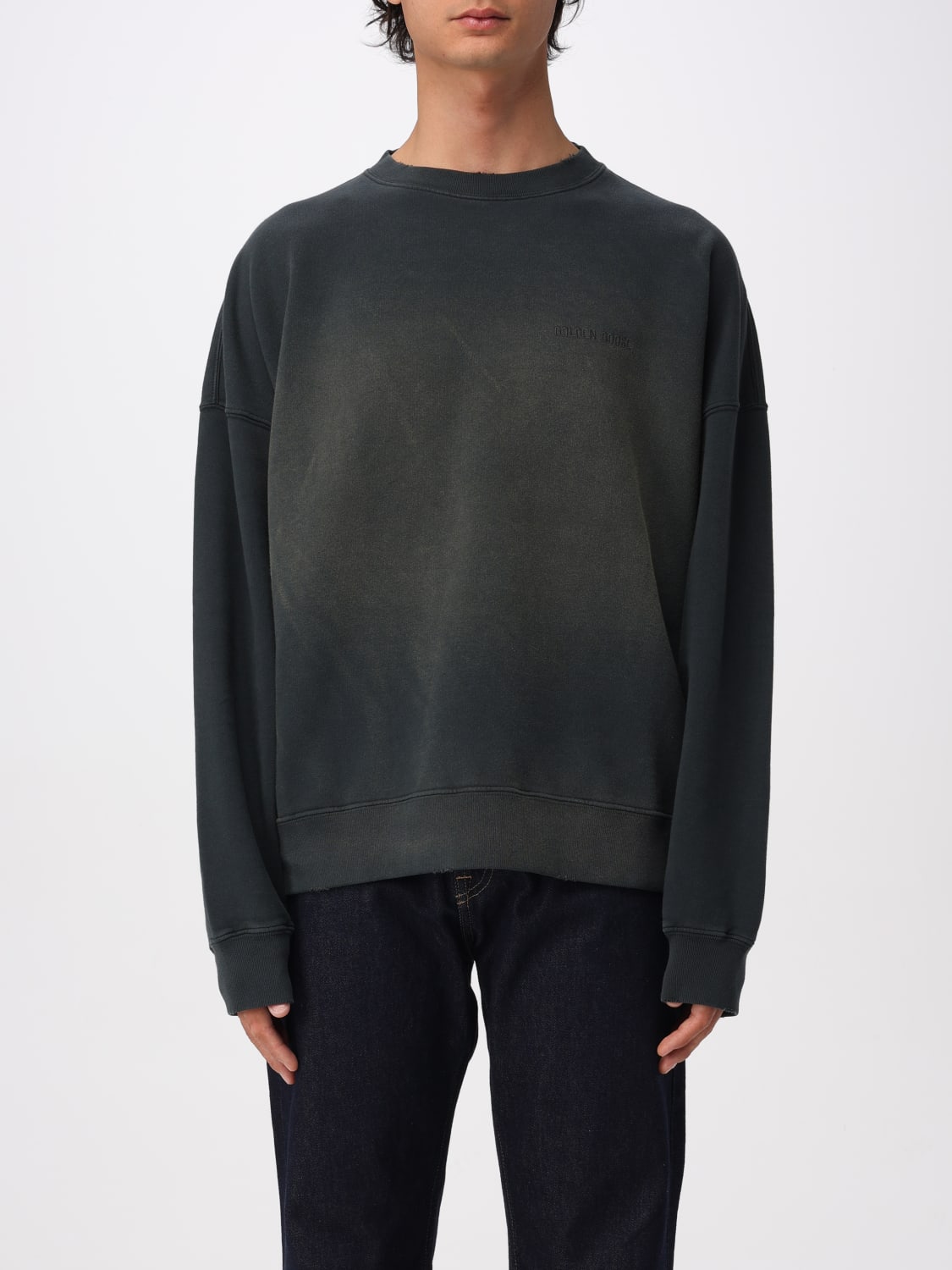 GOLDEN GOOSE SUDADERA: Jersey hombre Golden Goose, Negro - Img 1