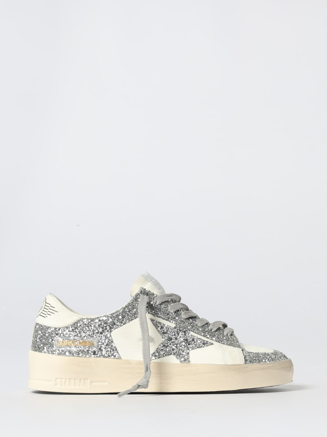 GOLDEN GOOSE SNEAKERS: Sneakers woman Golden Goose, Silver - Img 1