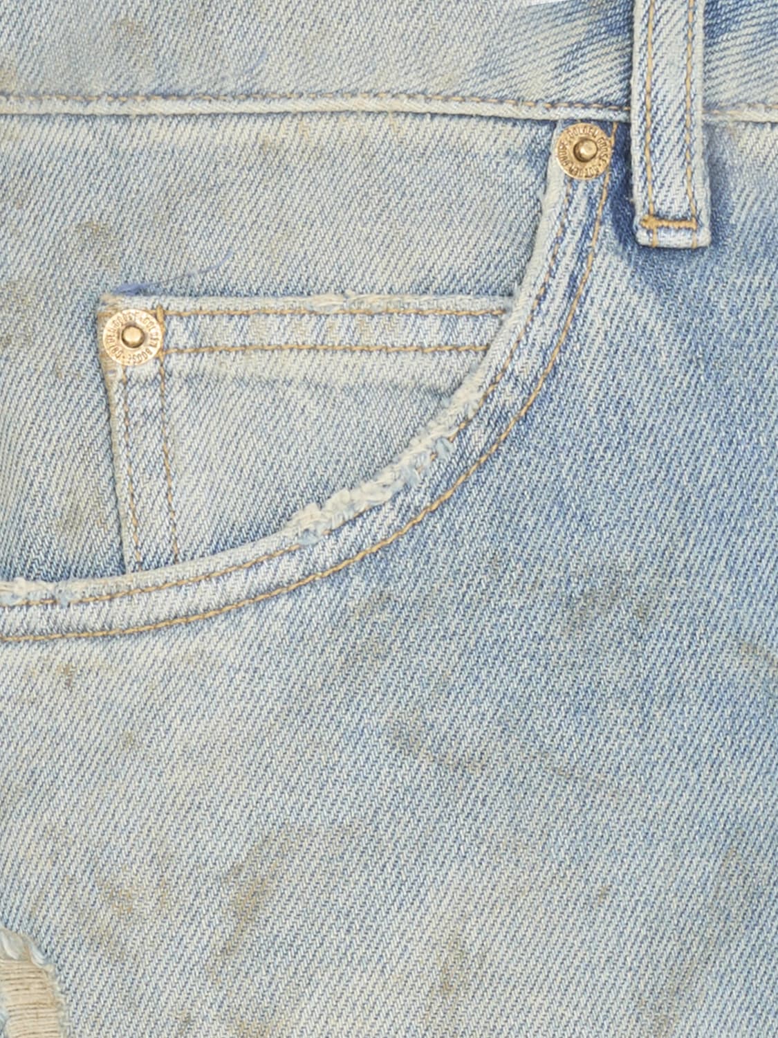 GOLDEN GOOSE JEANS: Jeans men Golden Goose, Gnawed Blue - Img 4
