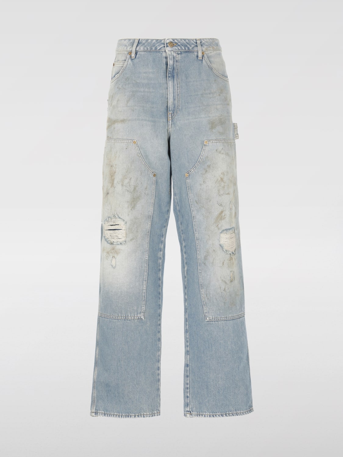 GOLDEN GOOSE JEANS: Jeans men Golden Goose, Gnawed Blue - Img 5