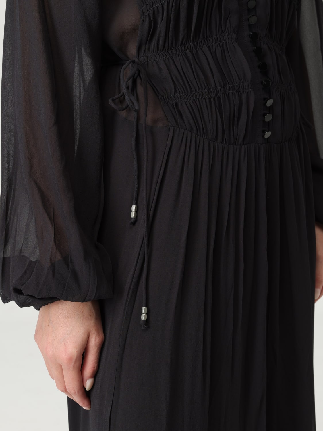 ISABEL MARANT ETOILE KLEID: Kleider damen Isabel Marant Etoile, Schwarz - Img 3