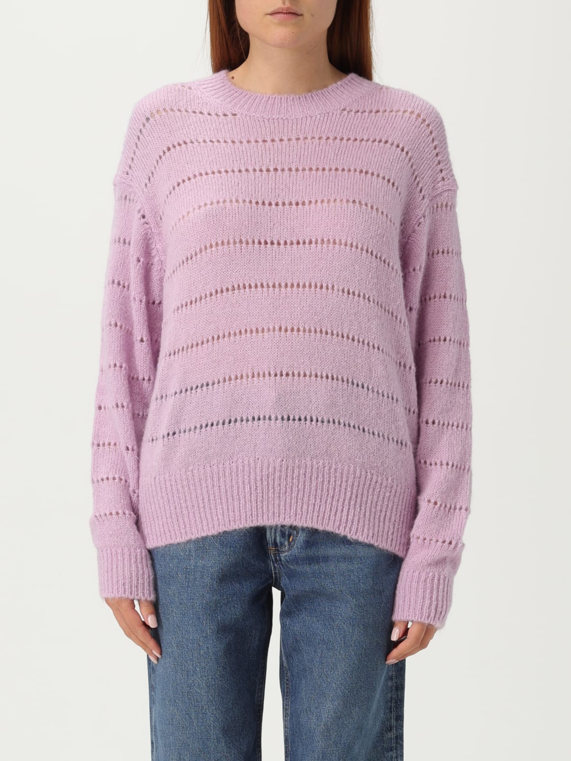 ISABEL MARANT ETOILE JERSEY: Sudadera mujer Isabel Marant Etoile, Rosa - Img 1