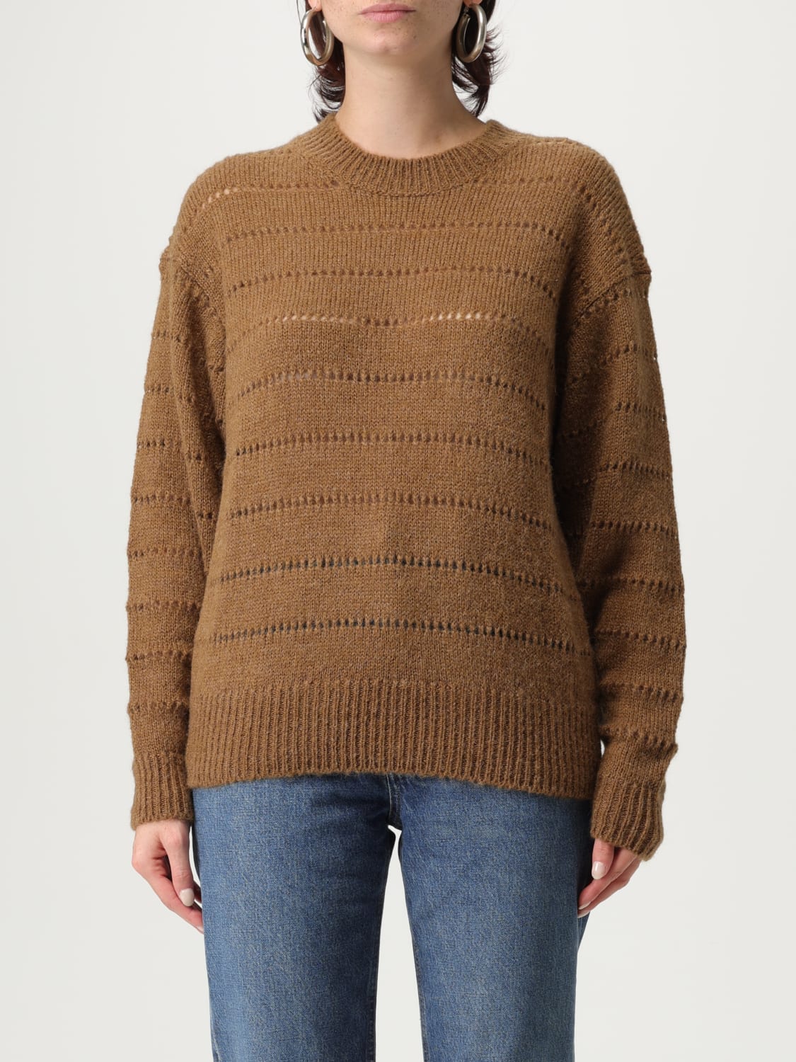 ISABEL MARANT ETOILE JERSEY: Sudadera mujer Isabel Marant Etoile, Marrón - Img 1