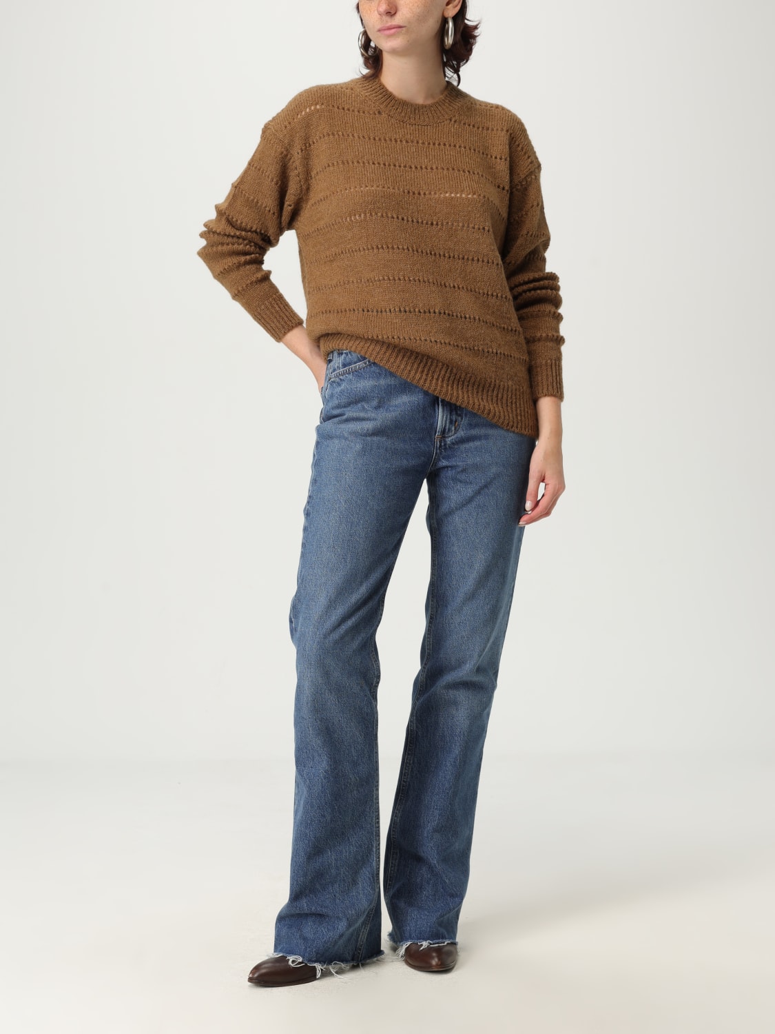 ISABEL MARANT ETOILE JERSEY: Sudadera mujer Isabel Marant Etoile, Marrón - Img 2