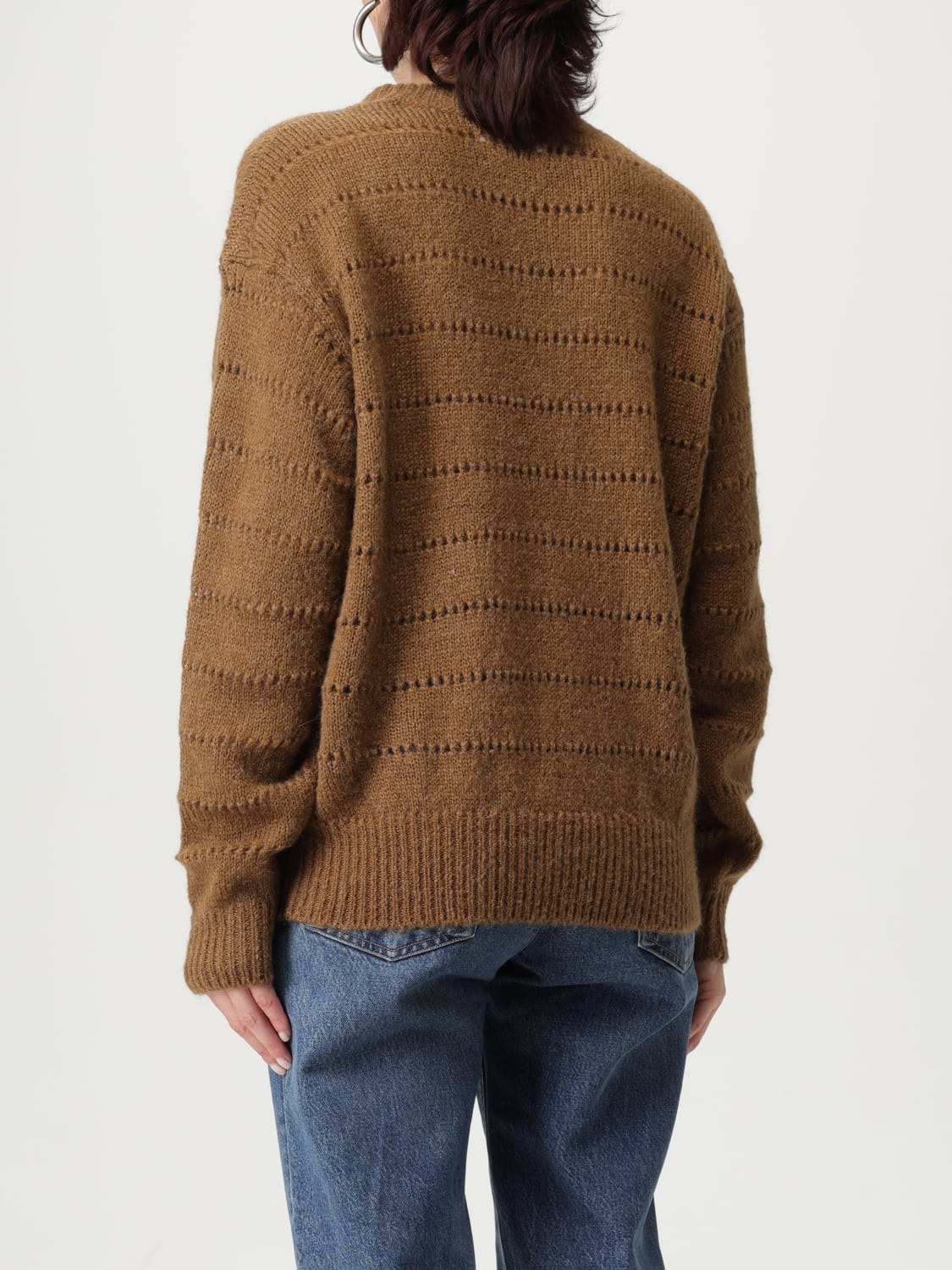 ISABEL MARANT ETOILE JERSEY: Sudadera mujer Isabel Marant Etoile, Marrón - Img 3