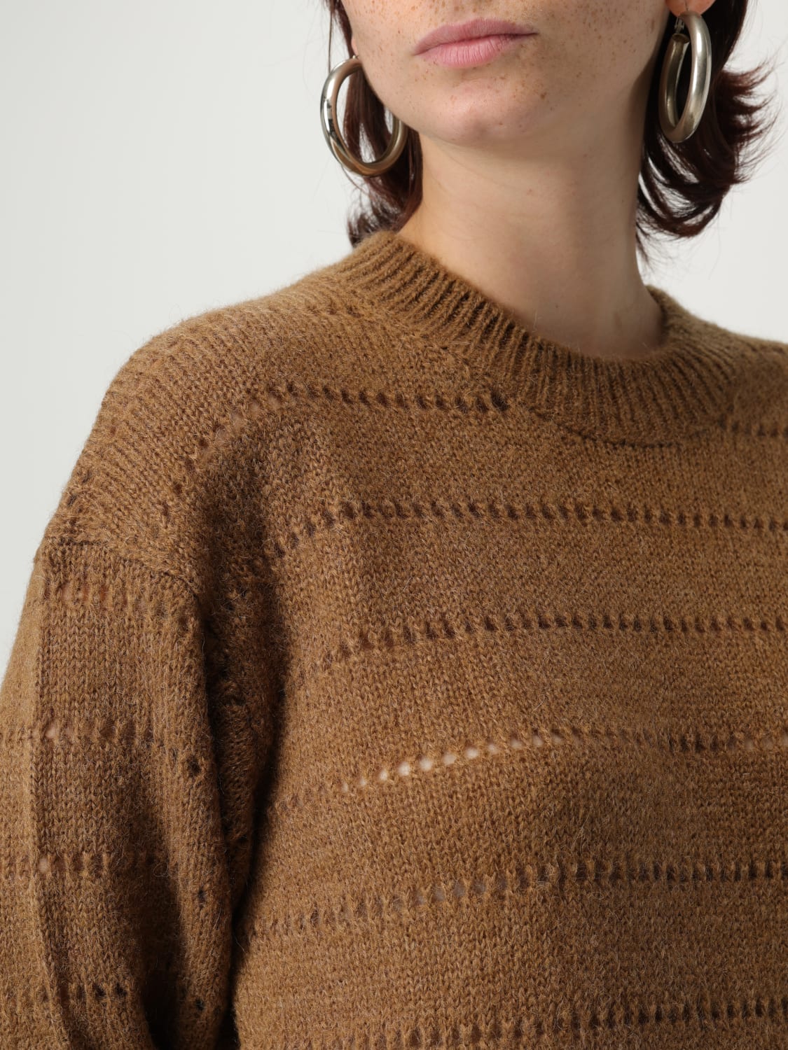 ISABEL MARANT ETOILE JERSEY: Sudadera mujer Isabel Marant Etoile, Marrón - Img 4