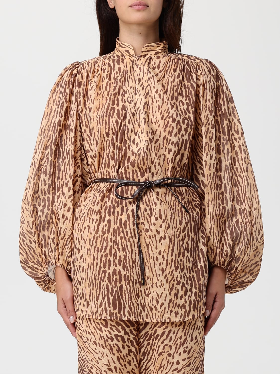 ZIMMERMANN TOP: Hemdbluse damen Zimmermann, Bunt - Img 1