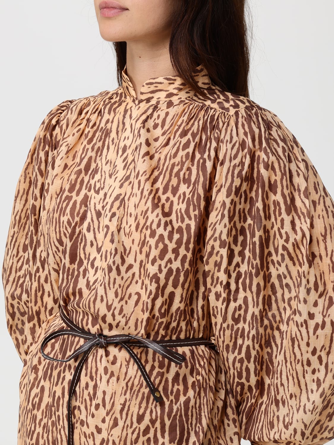 ZIMMERMANN TOP: Hemdbluse damen Zimmermann, Bunt - Img 4