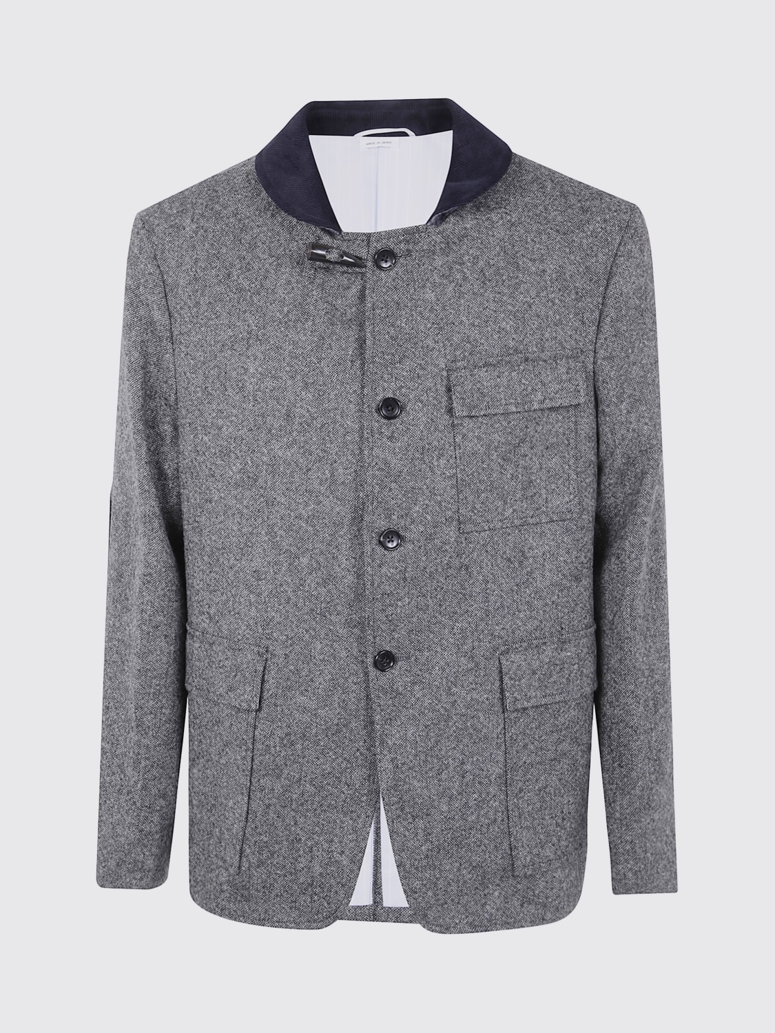 THOM BROWNE COAT: Coat men Thom Browne, Grey - Img 1