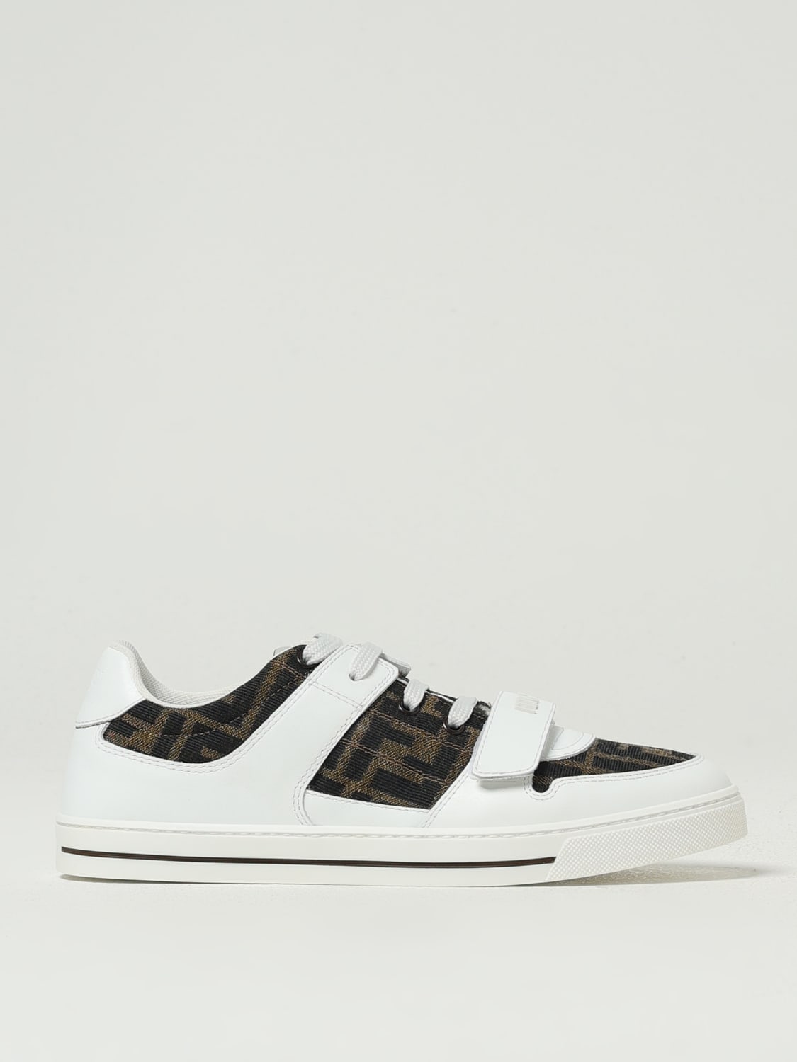 FENDI SNEAKERS: Shoes kids Fendi, White - Img 1