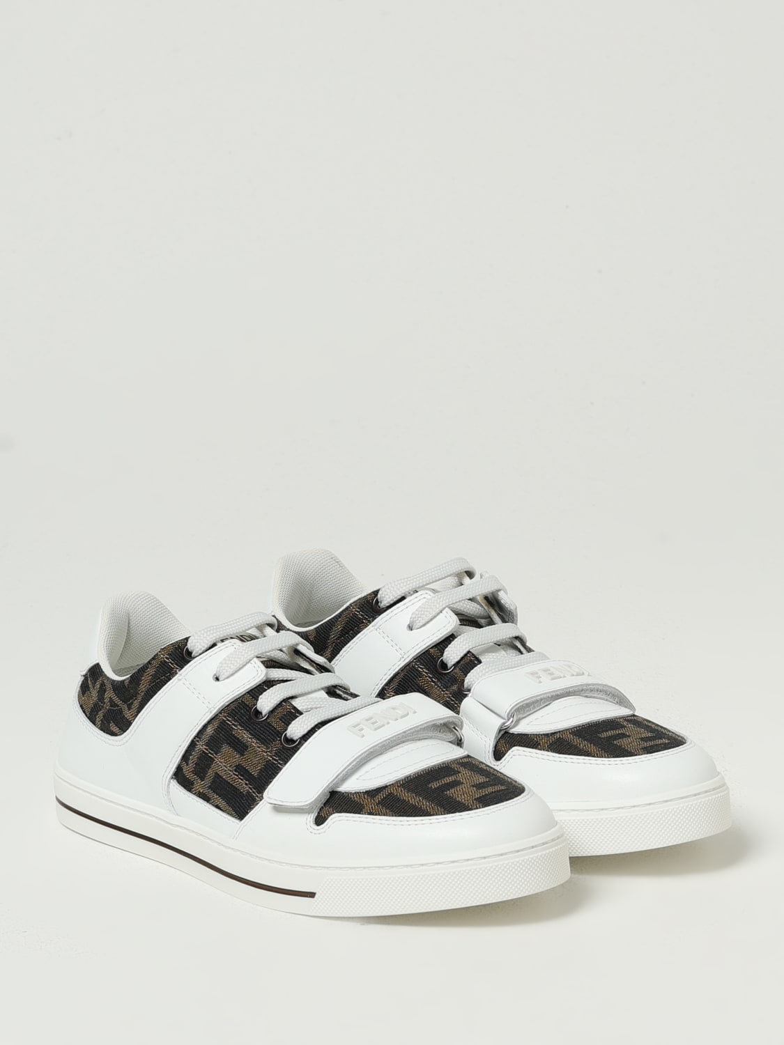 FENDI SNEAKERS: Shoes kids Fendi, White - Img 2