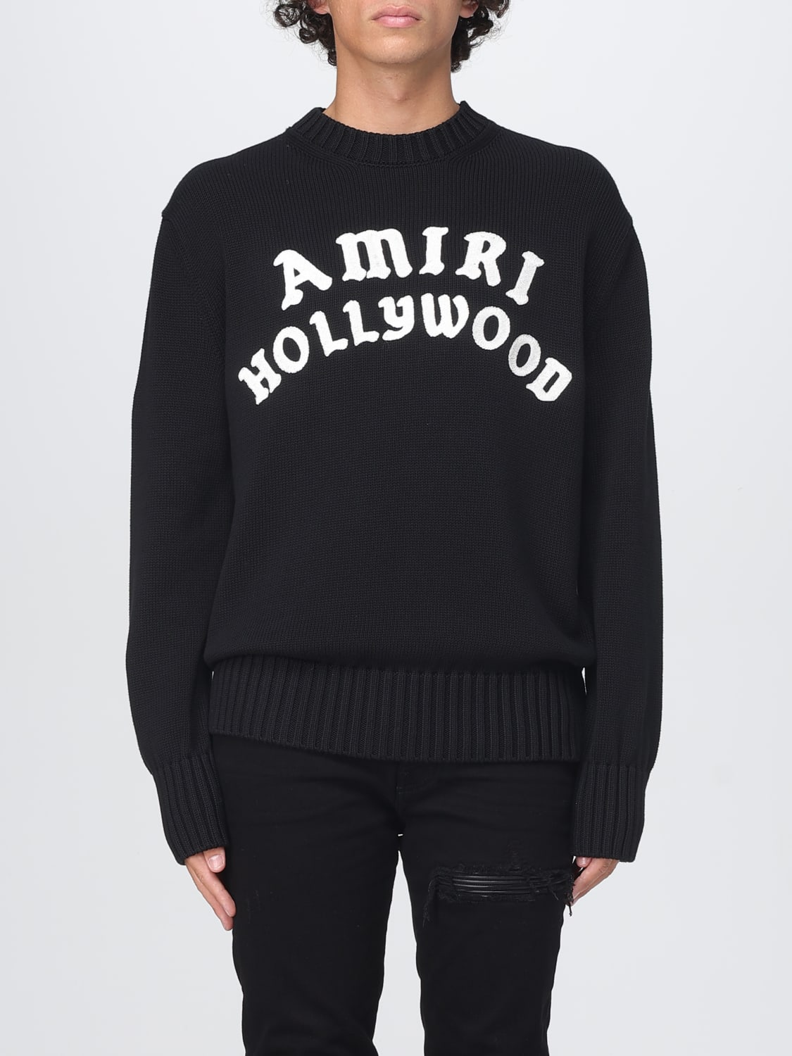 AMIRI SWEATER: Sweatshirt men Amiri, Black - Img 1