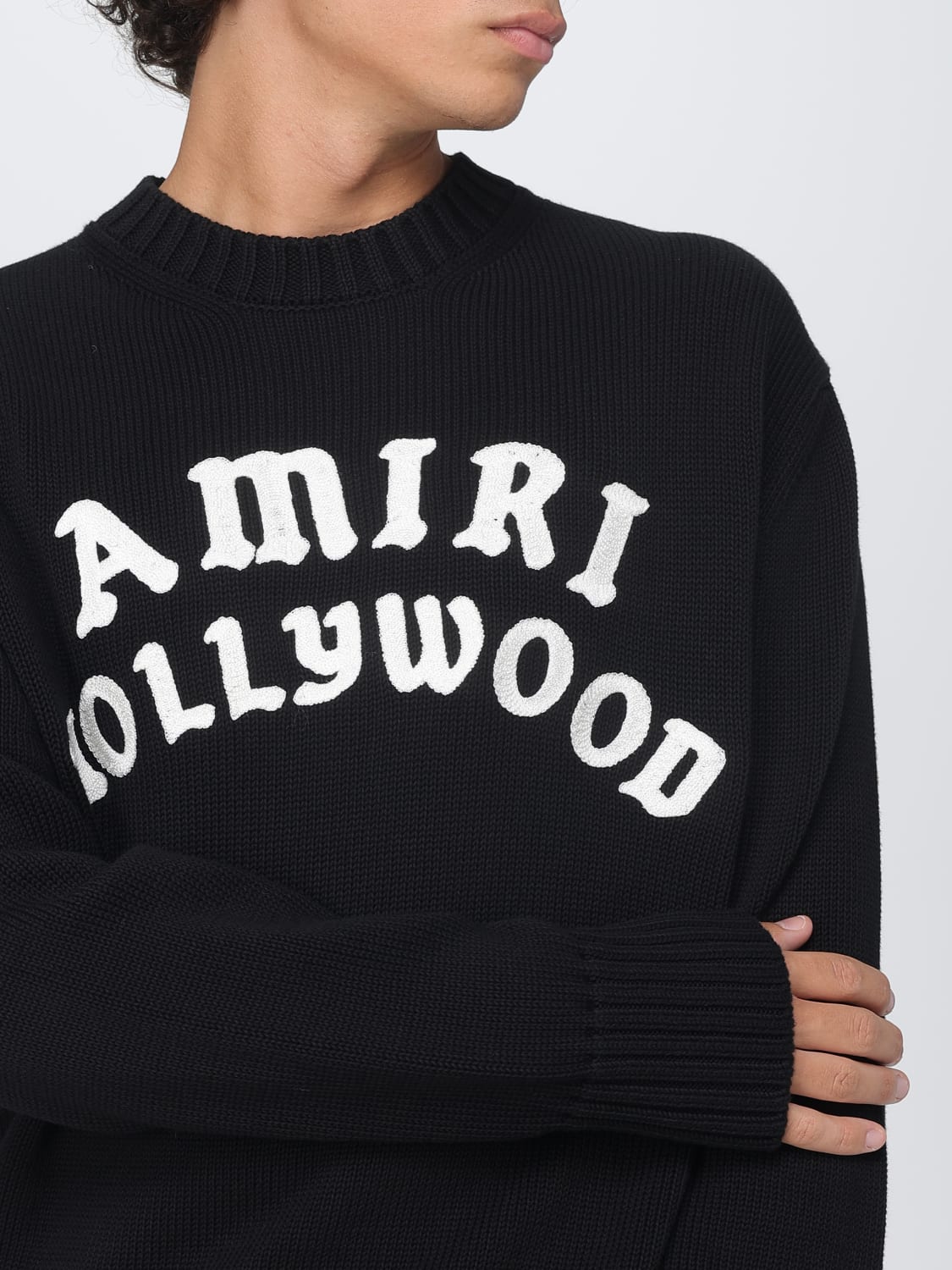 AMIRI SWEATER: Sweatshirt men Amiri, Black - Img 5