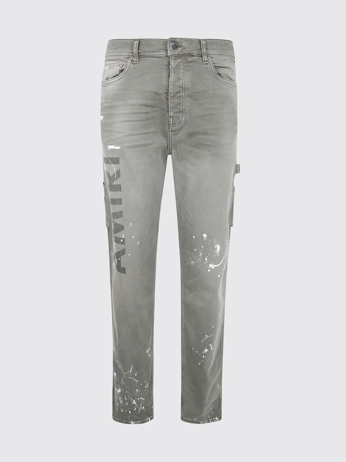 AMIRI JEANS: Jeans men Amiri, Olive - Img 1