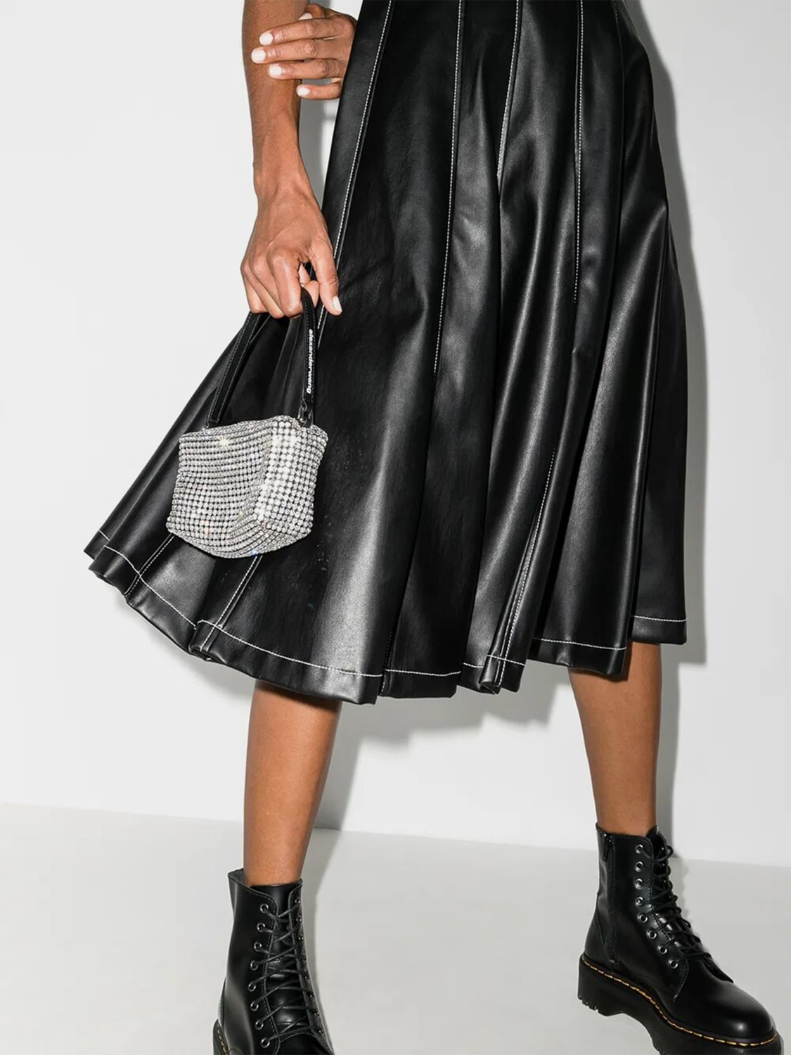 ALEXANDER WANG MINI BAG: Shoulder bag woman Alexander Wang, White - Img 2