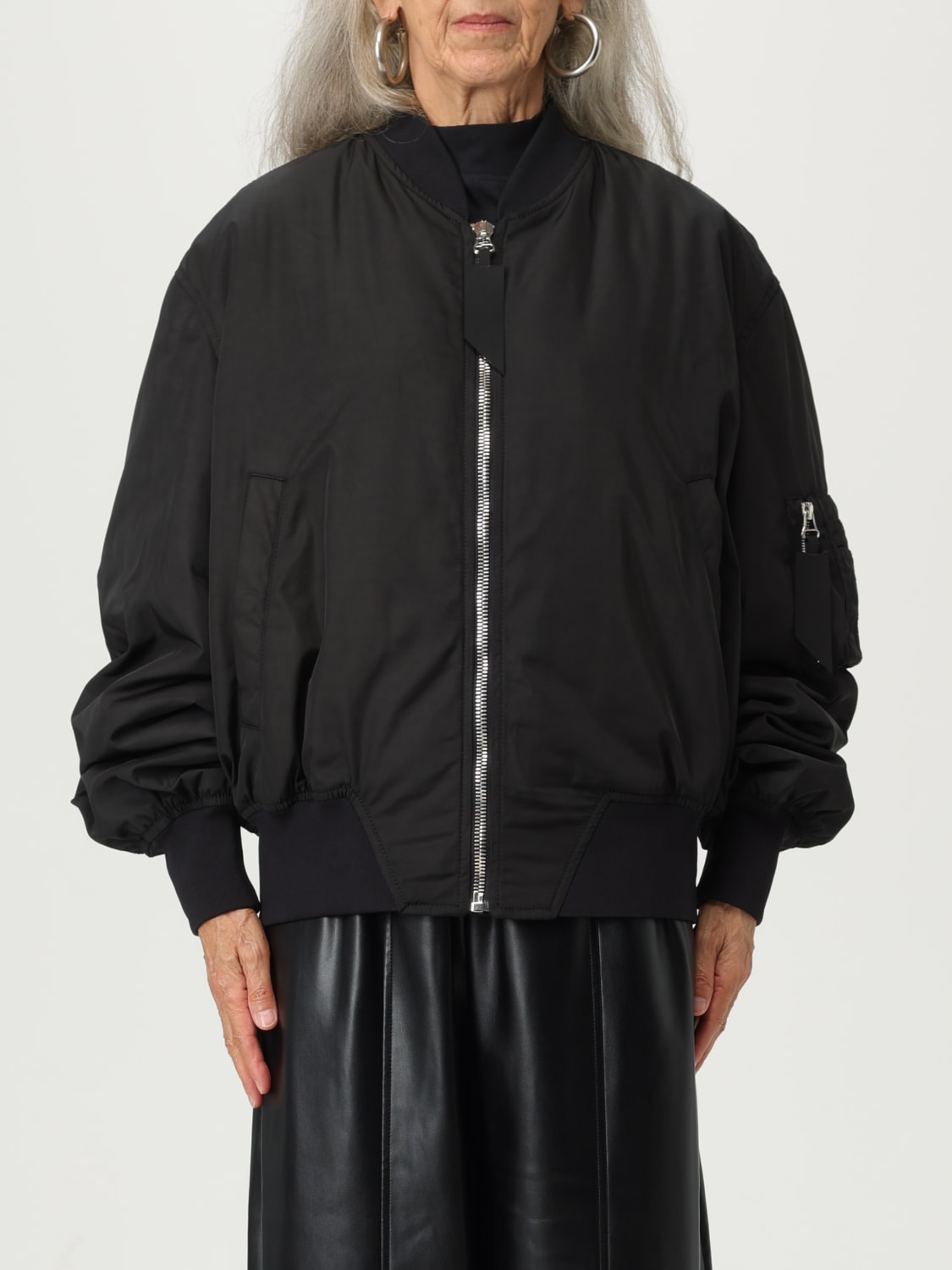 THE ATTICO VESTE: Veste femme The Attico, Noir - Img 1