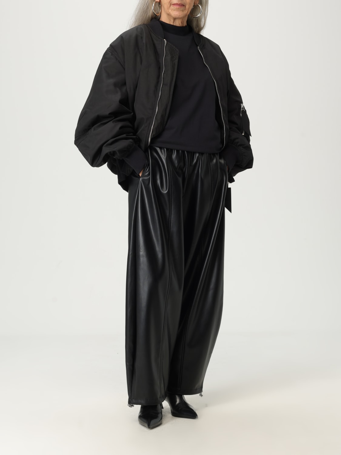 THE ATTICO VESTE: Veste femme The Attico, Noir - Img 2