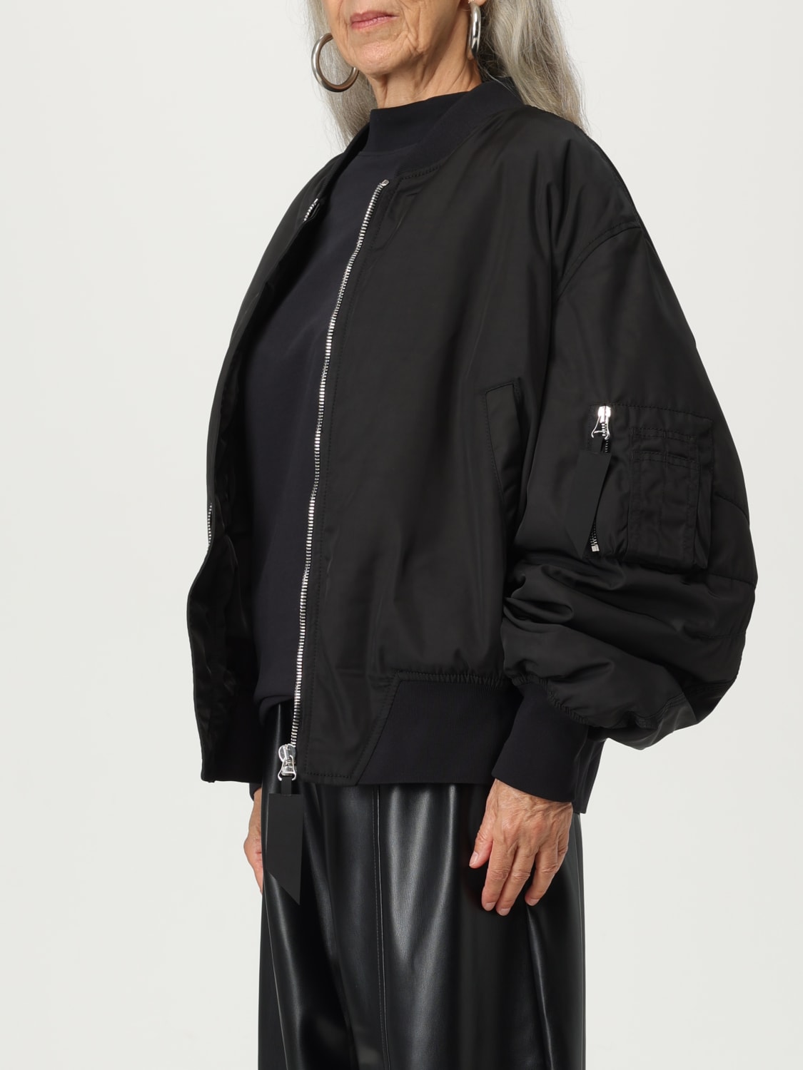 THE ATTICO VESTE: Veste femme The Attico, Noir - Img 4