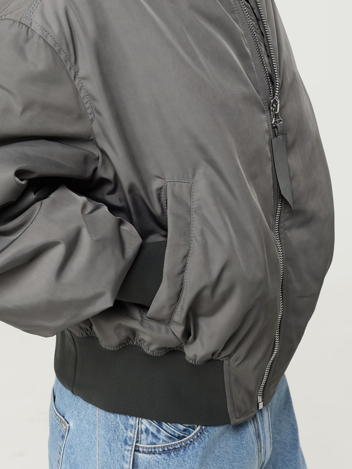 THE ATTICO JACKET: Jacket woman The Attico, Grey - Img 5