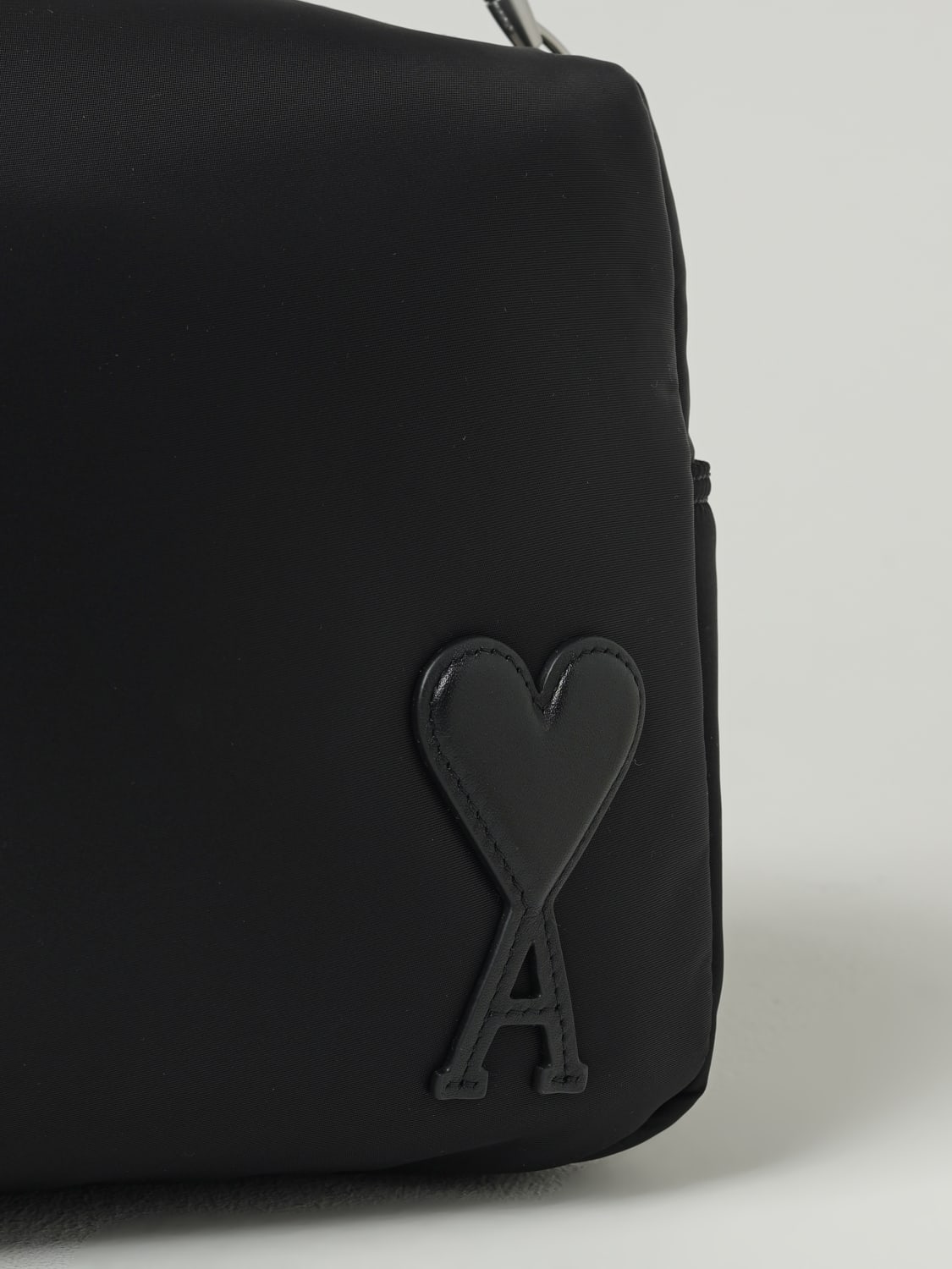 AMI PARIS BAG: Bags men Ami Paris, Black - Img 3