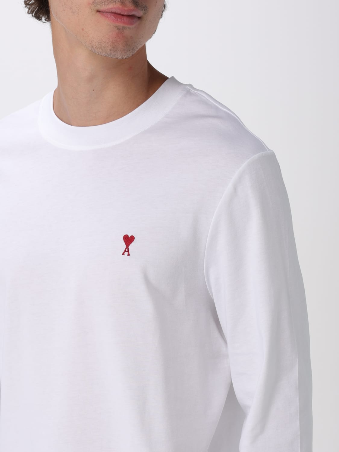 AMI PARIS T-SHIRT: T-shirt men Ami Paris, White - Img 3