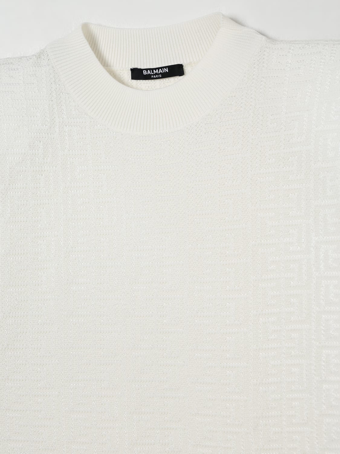 BALMAIN SWEATER: Sweater kids Balmain, White - Img 3
