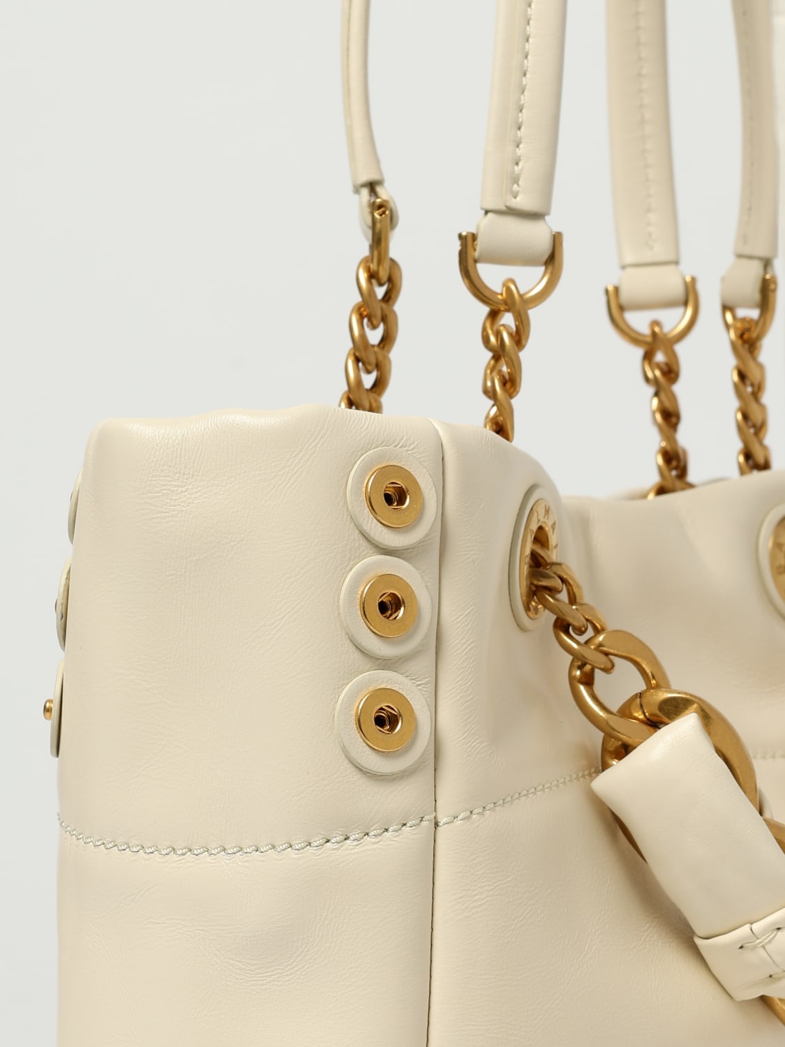 BALMAIN BOLSO DE HOMBRO: Bolso de hombro mujer Balmain, Beige - Img 4
