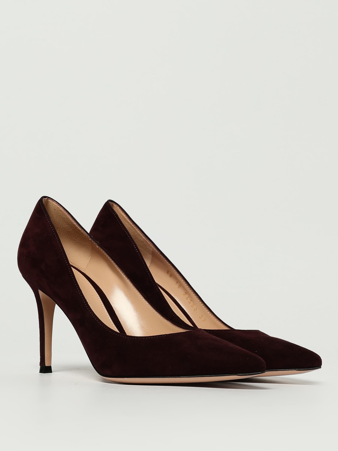 GIANVITO ROSSI PUMPS: Absatzschuhe damen Gianvito Rossi, Burgunderrot - Img 2
