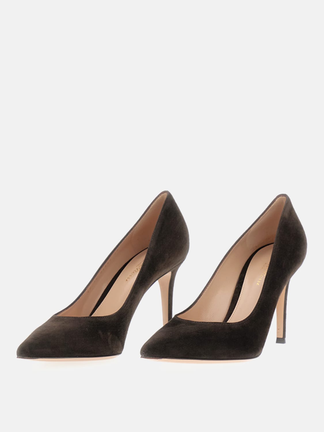 GIANVITO ROSSI PUMP: High heel shoes woman Gianvito Rossi, Earth - Img 2