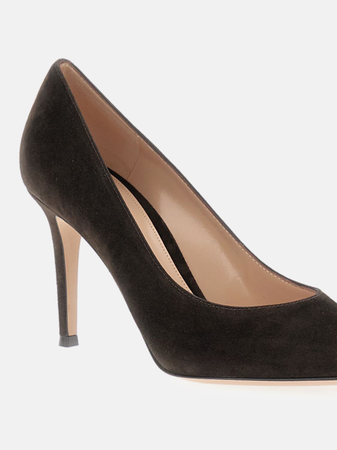 GIANVITO ROSSI PUMP: High heel shoes woman Gianvito Rossi, Earth - Img 4