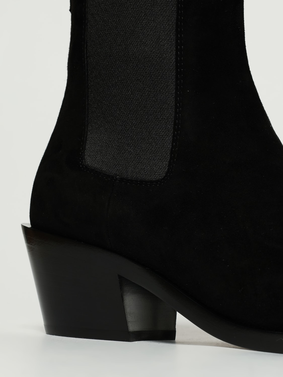 GIANVITO ROSSI BOOTS: Flat ankle boots woman Gianvito Rossi, Black - Img 4