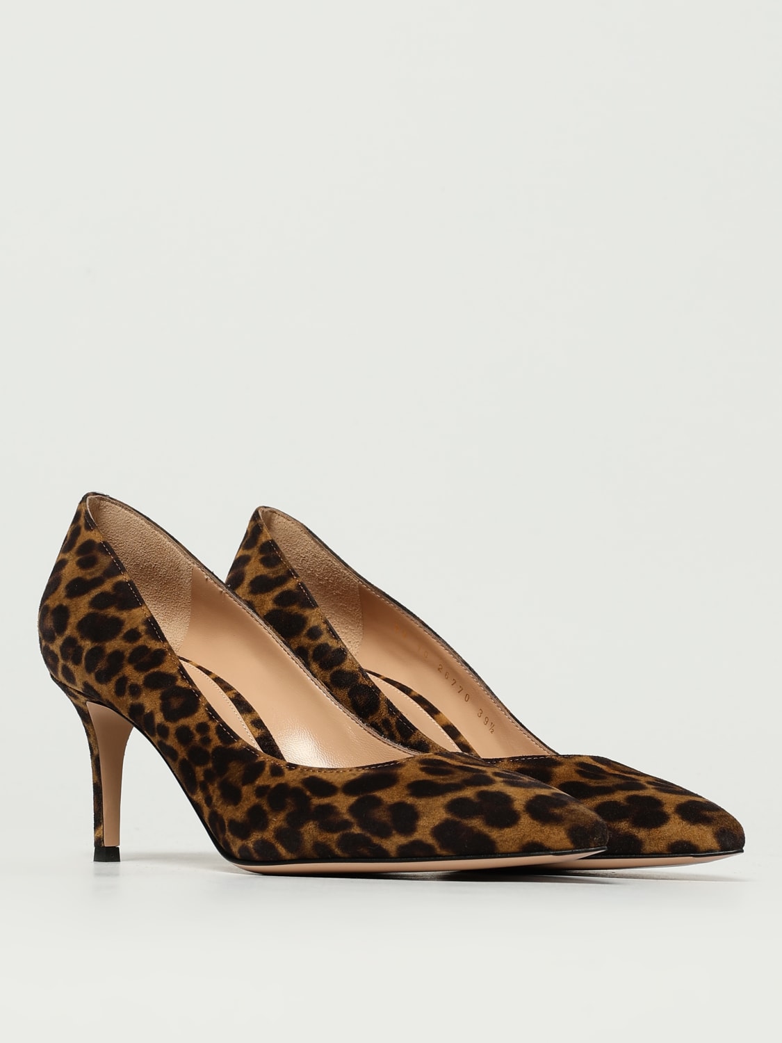 GIANVITO ROSSI PUMP: High heel shoes woman Gianvito Rossi, Brown - Img 2