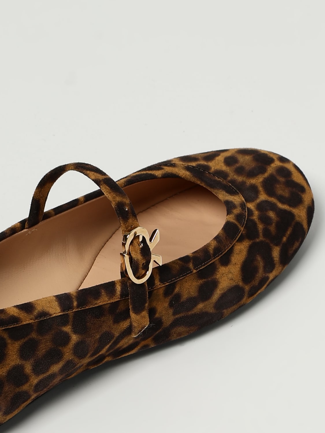 GIANVITO ROSSI BALLET FLAT: Ballet flats woman Gianvito Rossi, Brown - Img 4