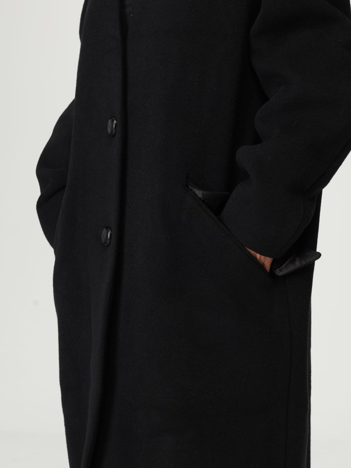 ISABEL MARANT MANTEL: Mantel damen Isabel Marant, Schwarz - Img 5